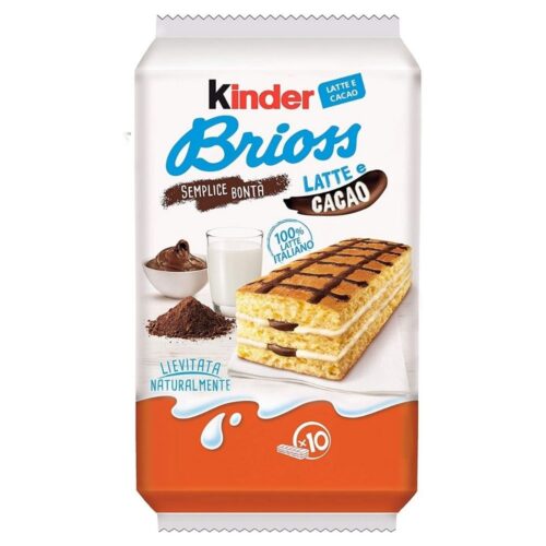 Kinder Brioss Latte e Cacao Pz.10 Gr.280