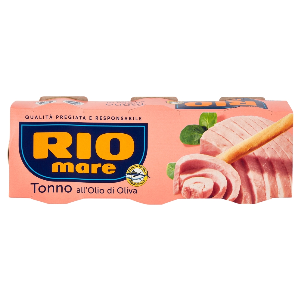 Rio Mare Tonno all'Olio di Oliva Gr.80 X pz 3