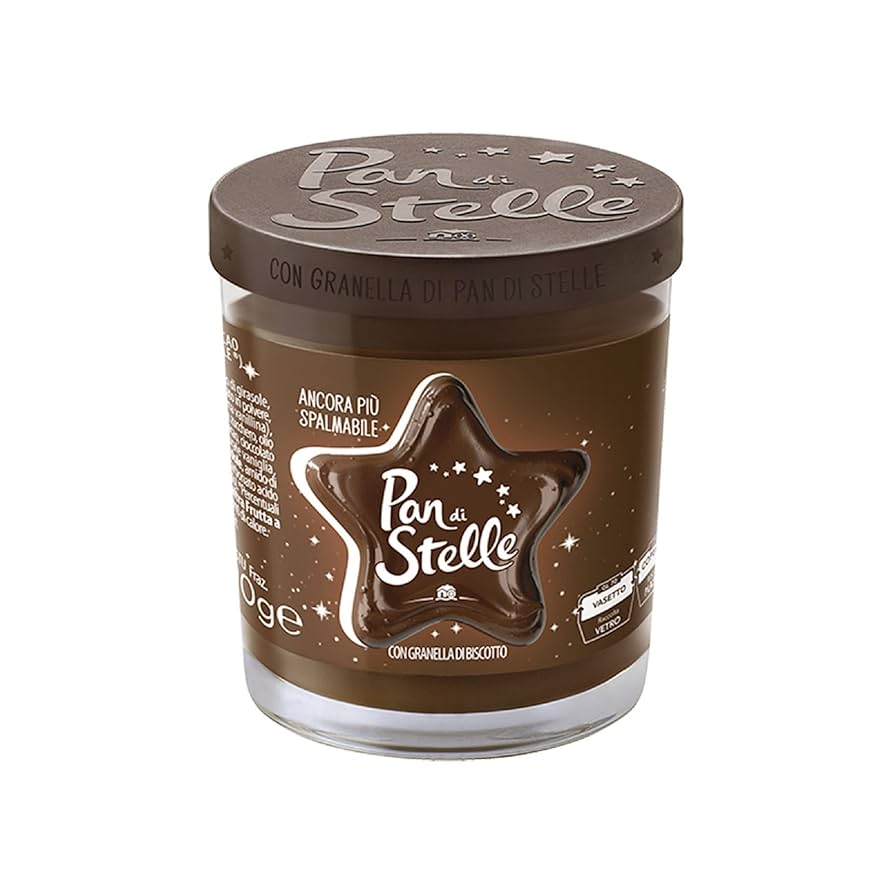 Mulino Bianco Pan di Stelle Crema Spalma bile al Cacao e Nocciole Gr. 190