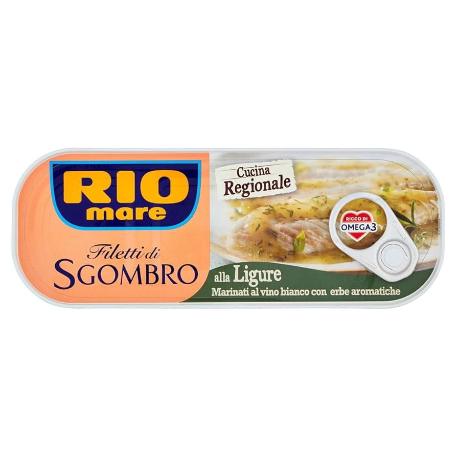 Rio Mare Filetti di Sgombro alla Ligure Gr.120