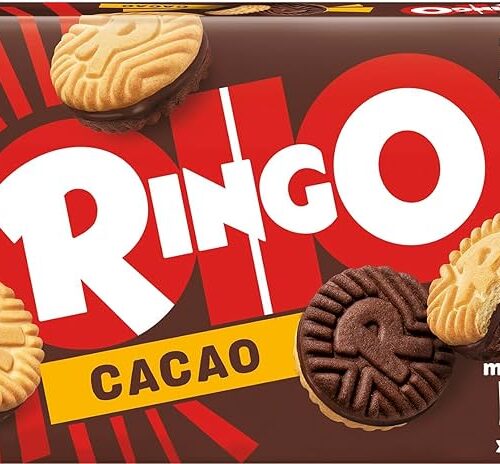 Pavesi Ringo Biscotti Farciti con Crema Cacao pz 6 300Gr