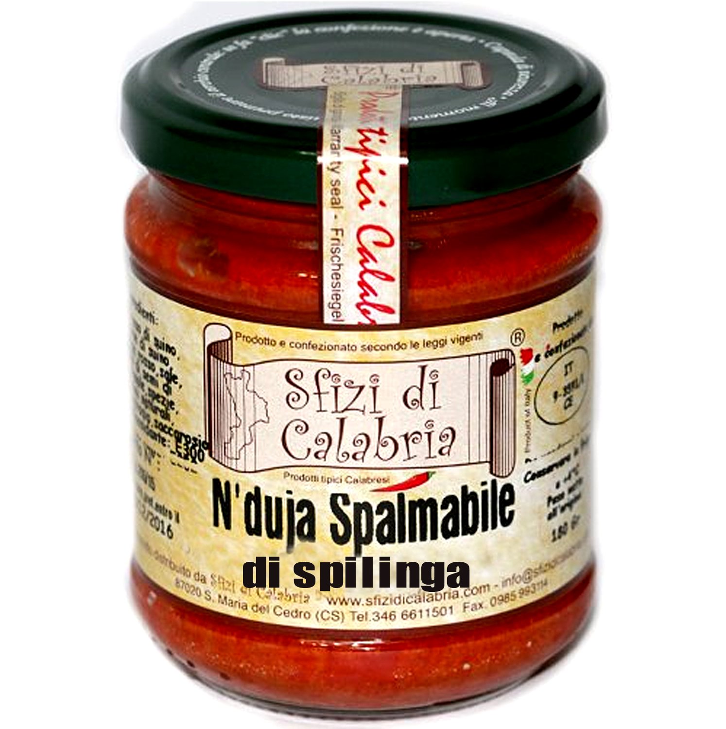 Nduja Salame Piccante spalmabile Bongeus 300gr