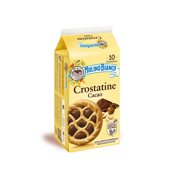 Mulino Bianco Crostatine Cacao Pz.10 Gr.400