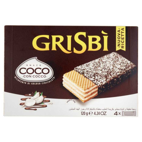 Grisbì Wafer al Cocco Gr.30X4