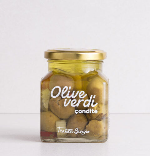 Olive Verdi Condite F.Burgio 314g