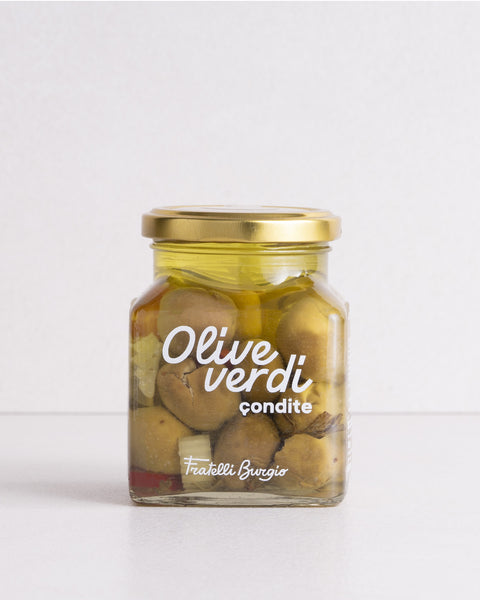 Olive Verdi Condite F.Burgio 314g