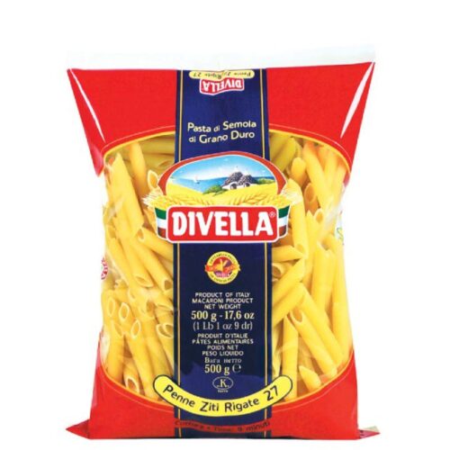Divella Penne Ziti Rigate N°27 Gr.500