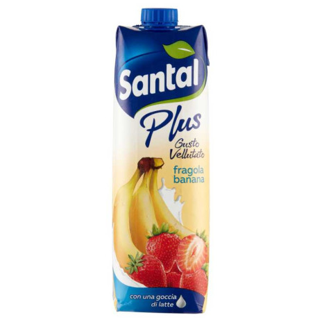 Santal Plus Fragola e Banana Limpidi Lt.1