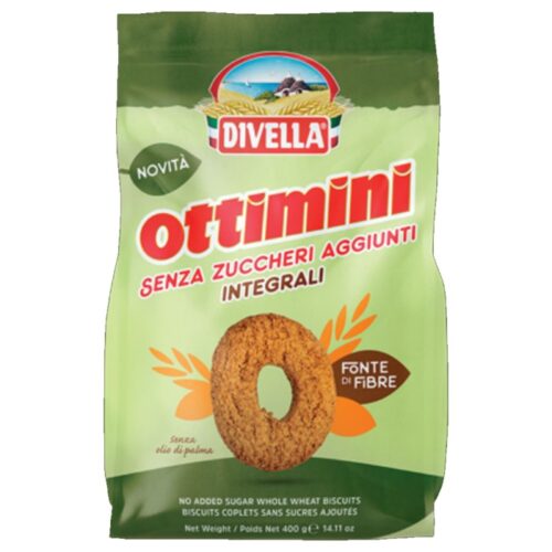 Divella Ottimini Biscotti Integrali Gr.400