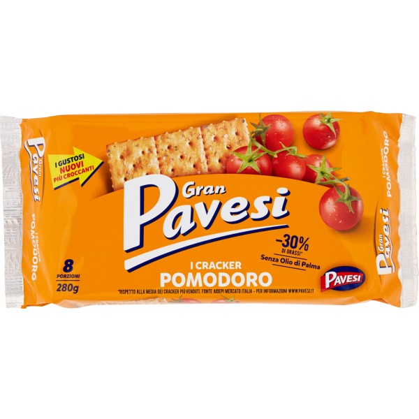 Gran Pavesi Cracker Pomodoro Gr.280
