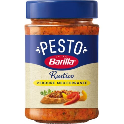 Barilla Pesto Rustico Mediterraneo Gr.200