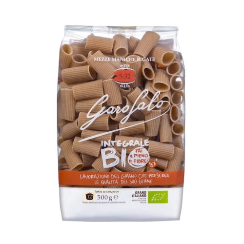 Garofalo Integrale Biologica Mezze Maniche Rigate N°5-32 Gr.500