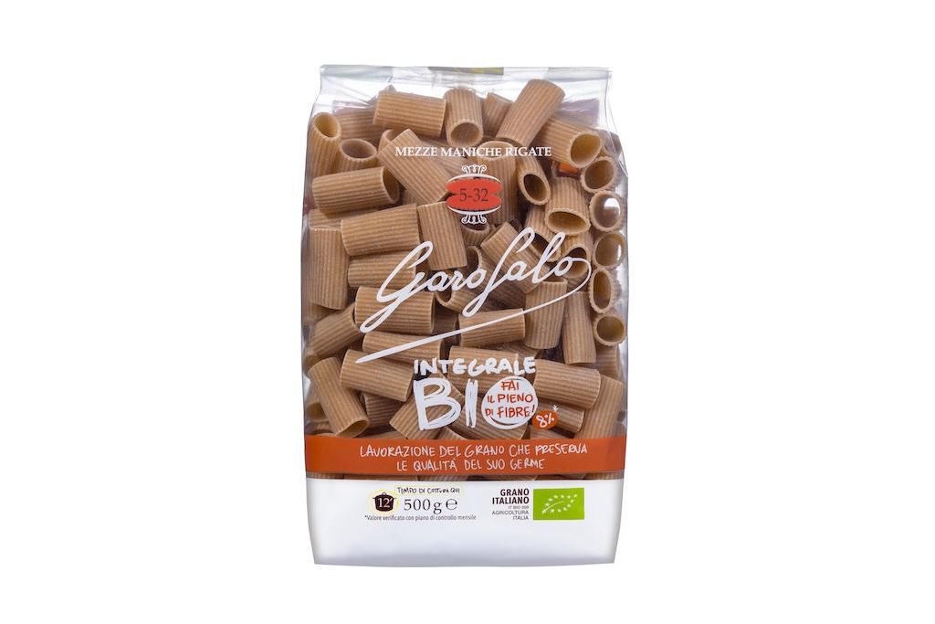 Garofalo Integrale Biologica Mezze Maniche Rigate N°5-32 Gr.500