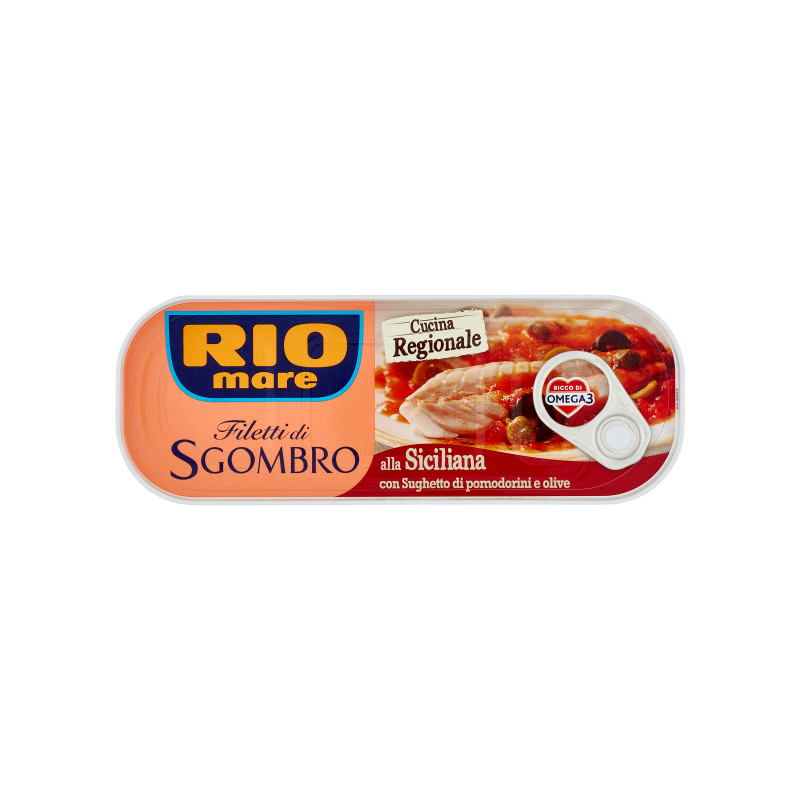 Rio Mare Filetti di Sgombro alla Siciliana Gr.120