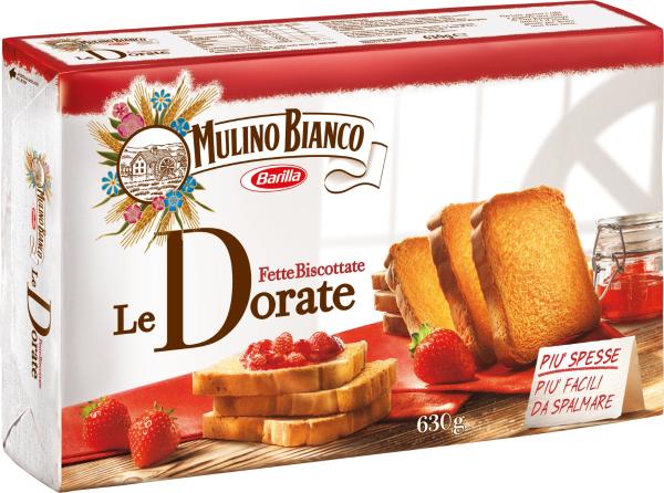 MULINO BIANCO FETTE BISCOTTATE (DORATE) 630GR