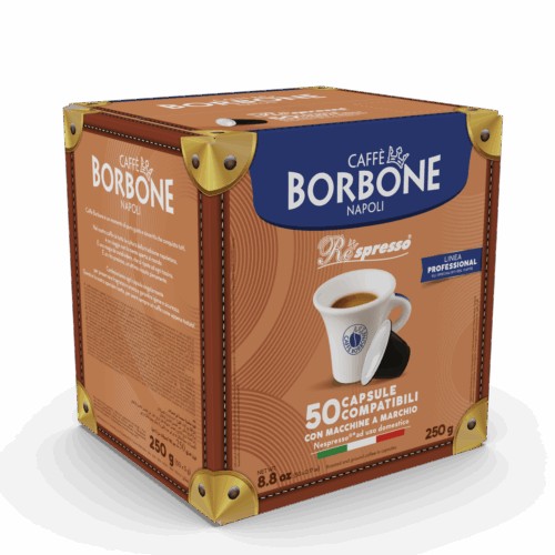 CAFFE BORBONE 50 CAPS TIPO NESPRESSO DECAFEINATO "VERDE"
