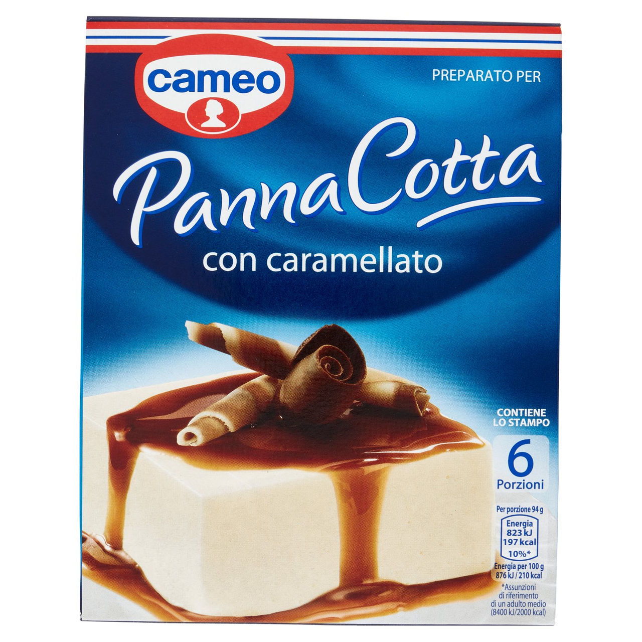 CAMEO PANNA COTTA CON CARAMELLO 97 GR