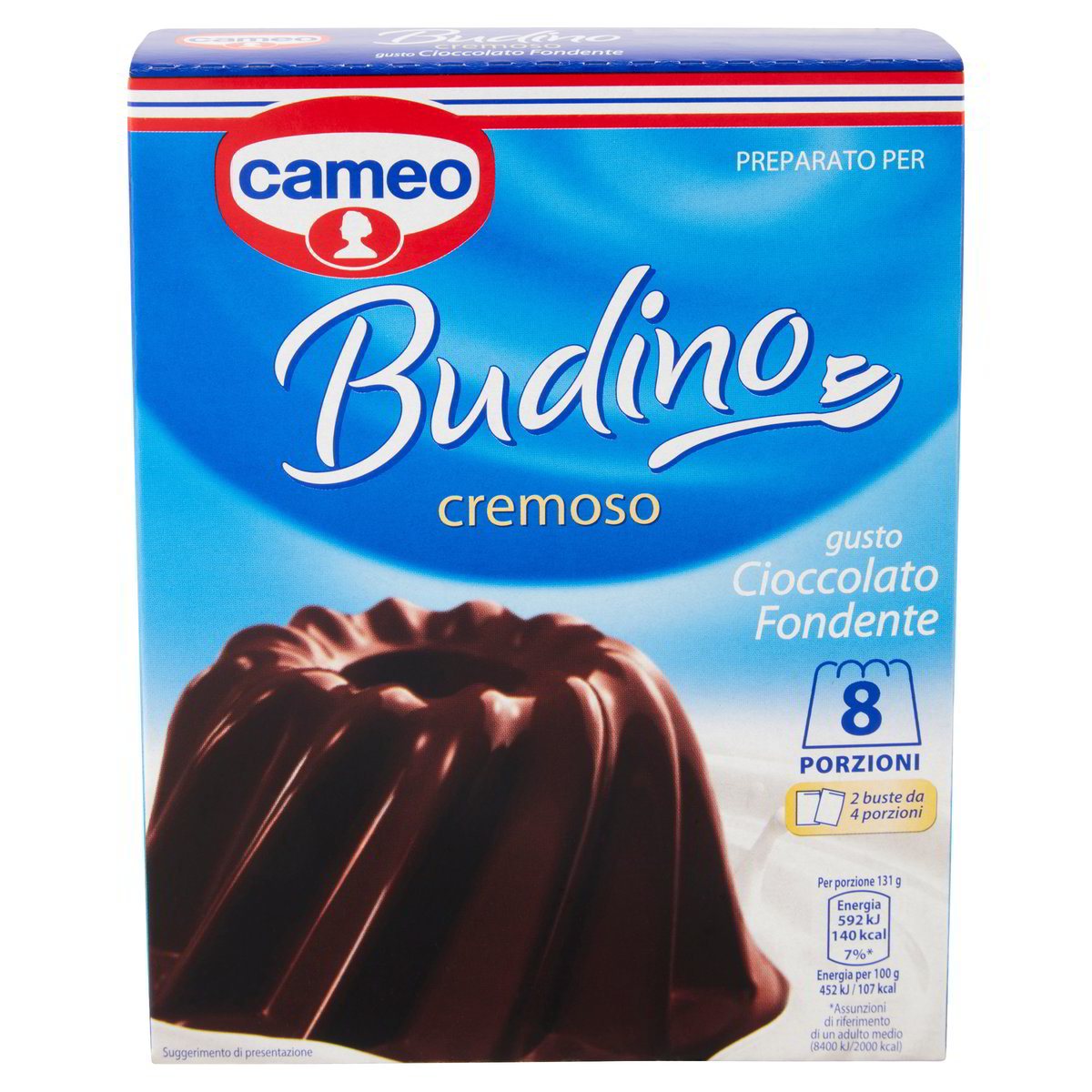 CAMEO BUDINO CIOCCOLATO 180GR( 8 PORZIONI)