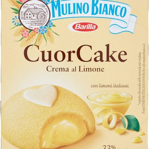 Mulino Bianco Cuor cake con crema limone