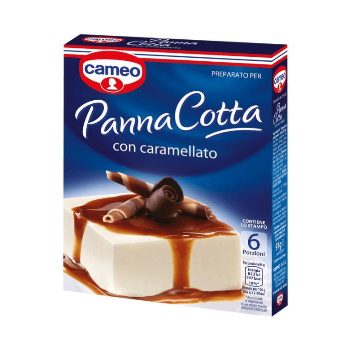 Cameo Panna Cotta (6 porzioni)