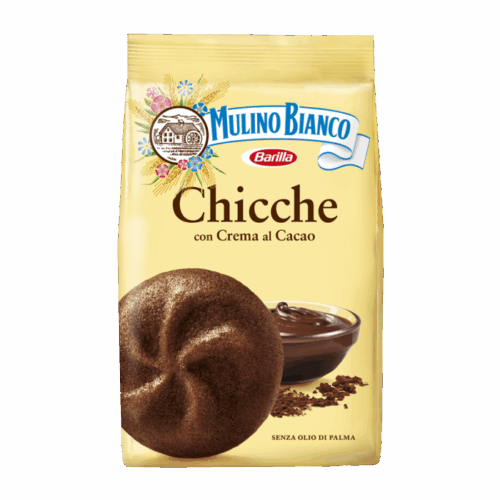 Mulino Bianco Chicche con crema cacao 200gr