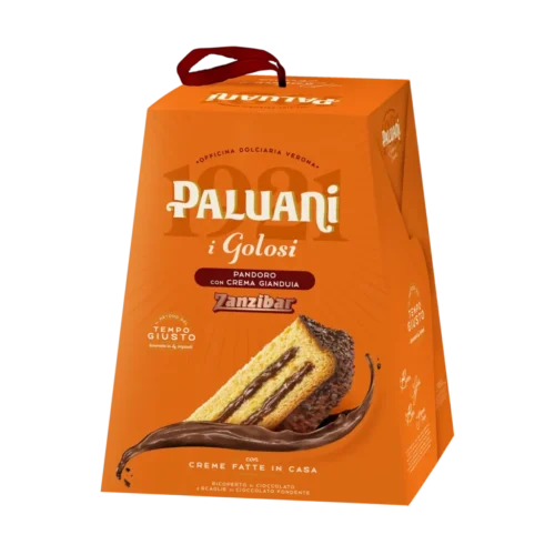 Paluani I golosi Pandoro con crema a la gianduia "Zanzibar" 750 gr
