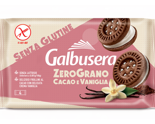 Galbusera zerograno frollini cacao & vaniglia