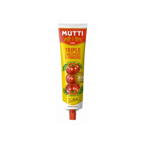 Mutti triploconcentrato di pomodoro tubo 185gr
