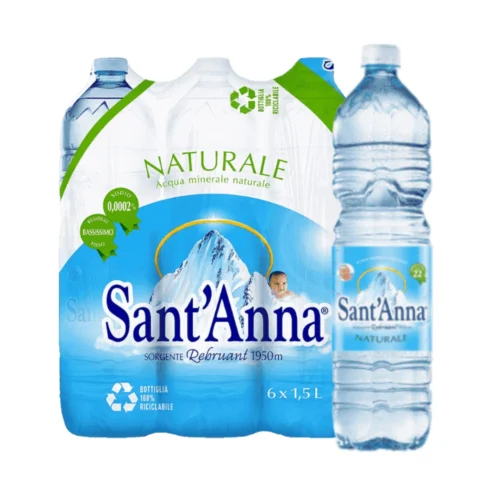 Sant'Anna Acqua Naturale 6x1,5 Lt.