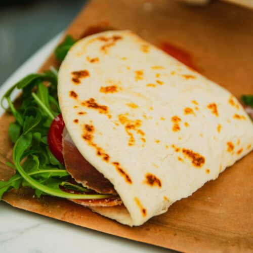 Pan de molde y Piadinas