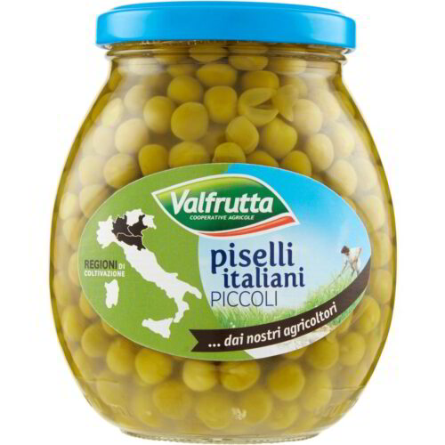 Valfrutta Piselli Italiani Vetro Gr230