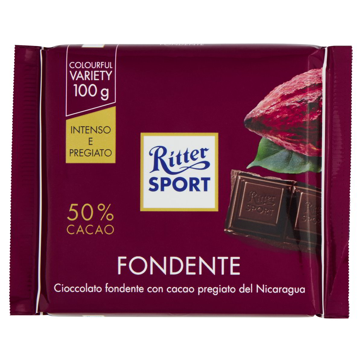Ritter Sport Fondente Gr100