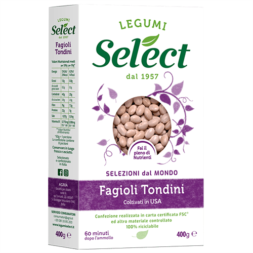 Select Fagioli Tondini Gr400