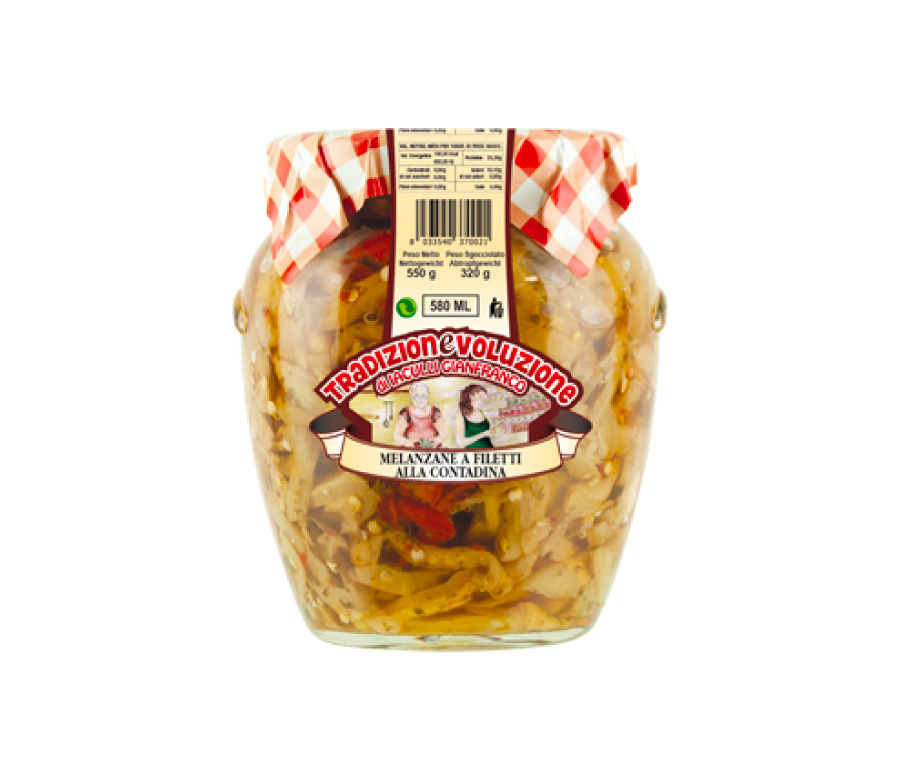 Bella Contadina Melanzane a Filetti Gr550