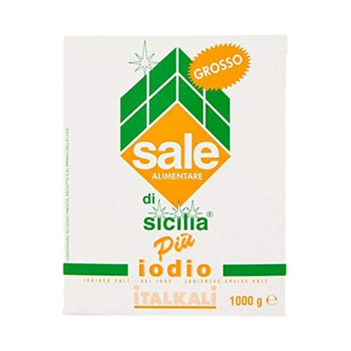 Sale di Sicilia Iodato Grosso Kg1