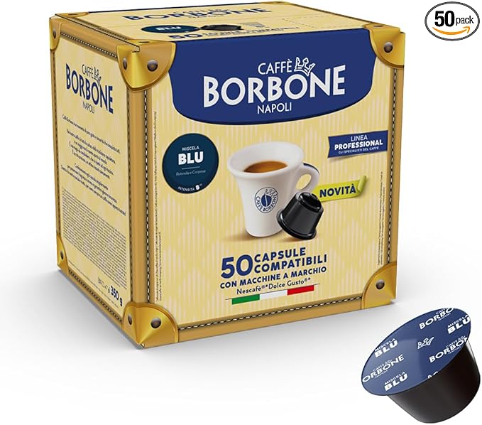 Borbone dolce gusto blu 50pz