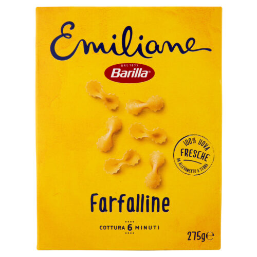 Barilla Emiliane Farfalline all Uovo 275 G
