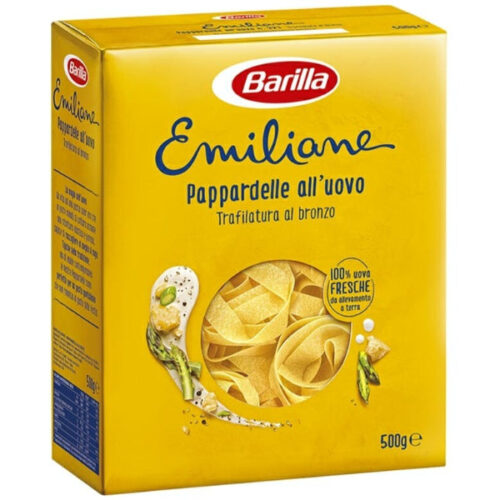 Barilla Emiliane Pasta all’Uovo Pappardelle 500gr