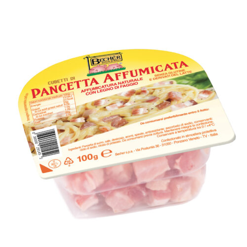 Bechèr Cubetti Di Pancetta Affumicata 100 G