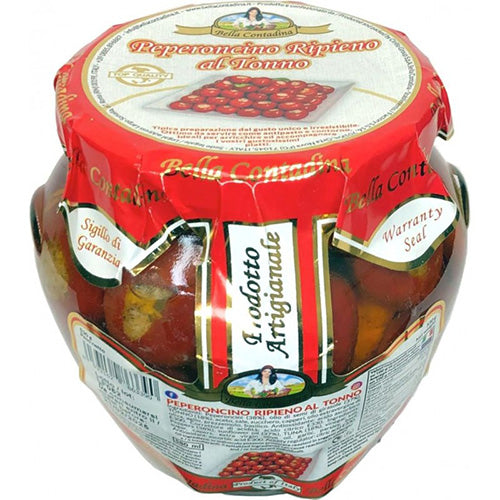 Bella Contadina Peperoncini al tonno 550 gr