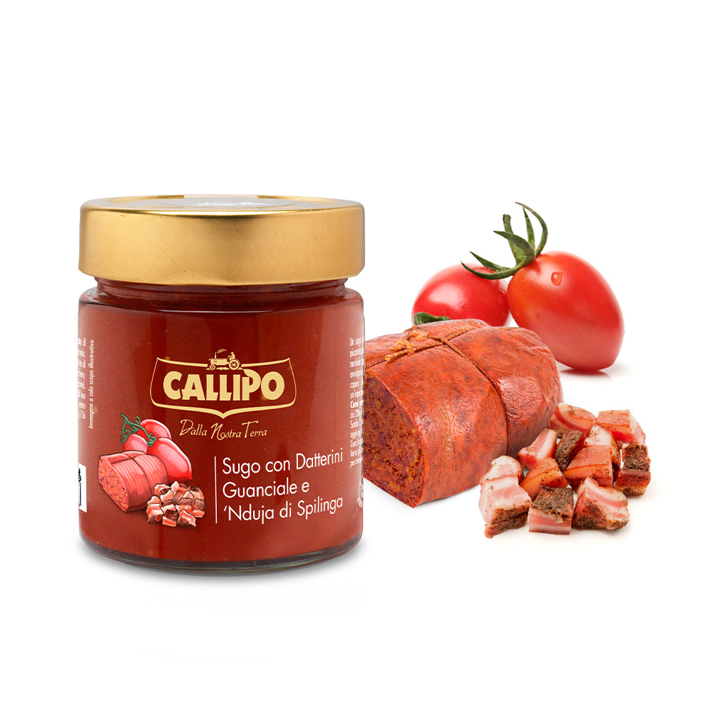 Callipo sugo Datterini guanciale & nduja