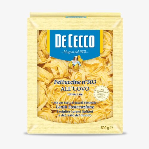 De Cecco Fettuccine Pasta uovo 500 gr