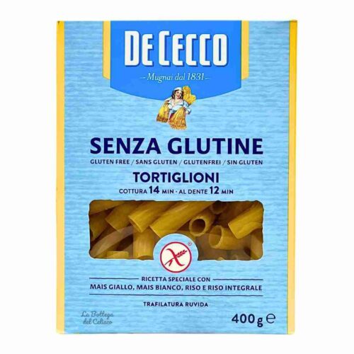 DE CECCO Tortiglioni Senza Glutine 400g
