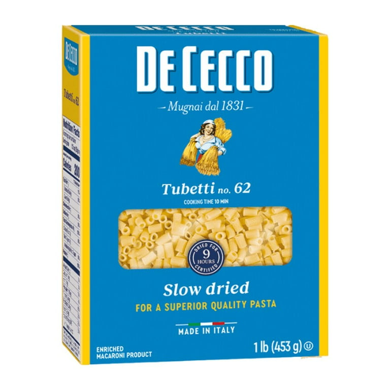 De cecco Tubetti Lisci n62 500gr