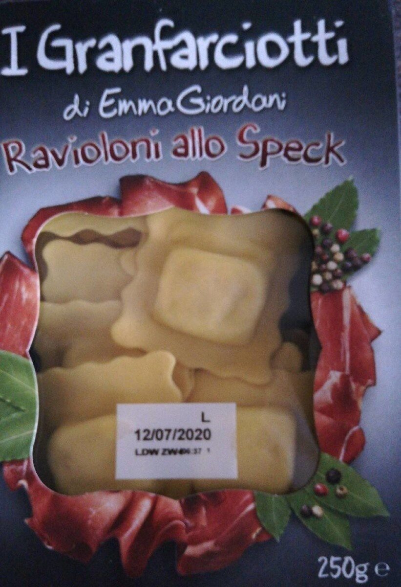 Emma Giordani Ravioli Allo Speck 250 gr