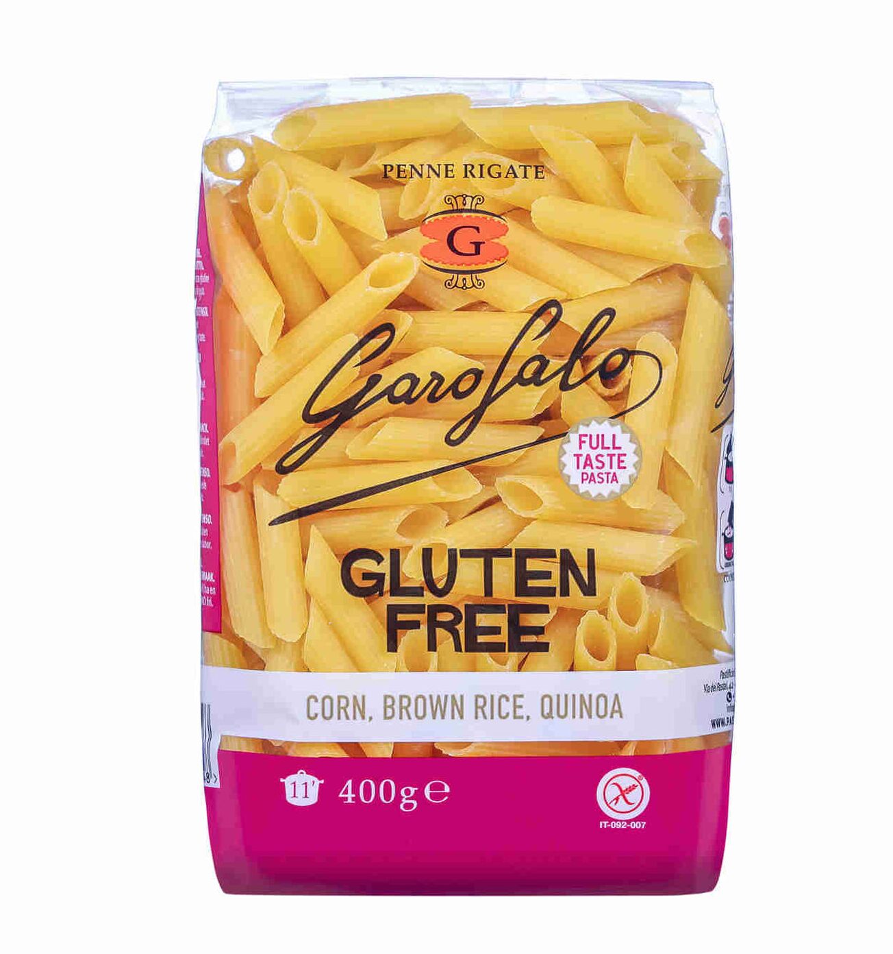 Garofalo Gluten Free Penne Rigate Pasta