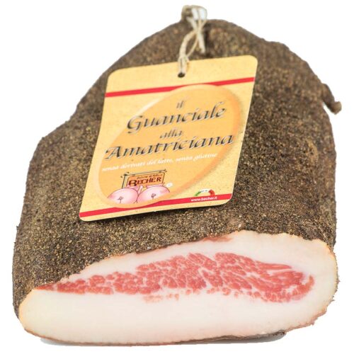 Guanciale All amatriciana Becher 1 kg