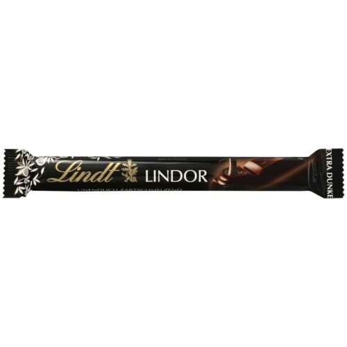 Lindt Lindor Snack Cioccolato Extra Fondente 60% 37 G