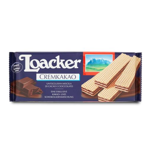 Loacker Wafer Classic 175gr Cremkakao Chocolate Cream