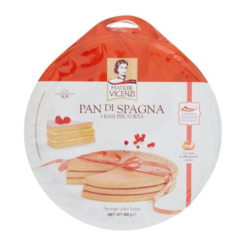 Matilde Vicenzi Pan Di Spagna 400gr 3 Basi Per Torta